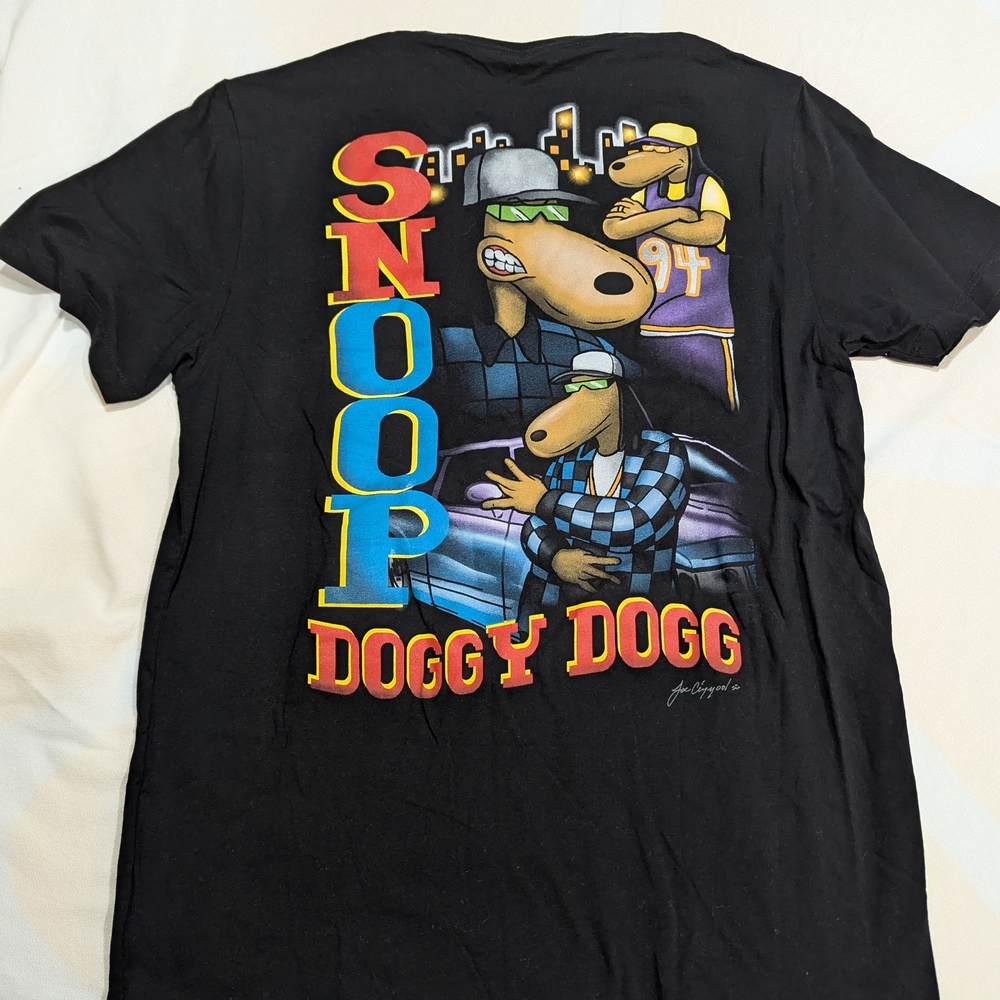 Old Navy Black Graphic Tee with Colorful Design